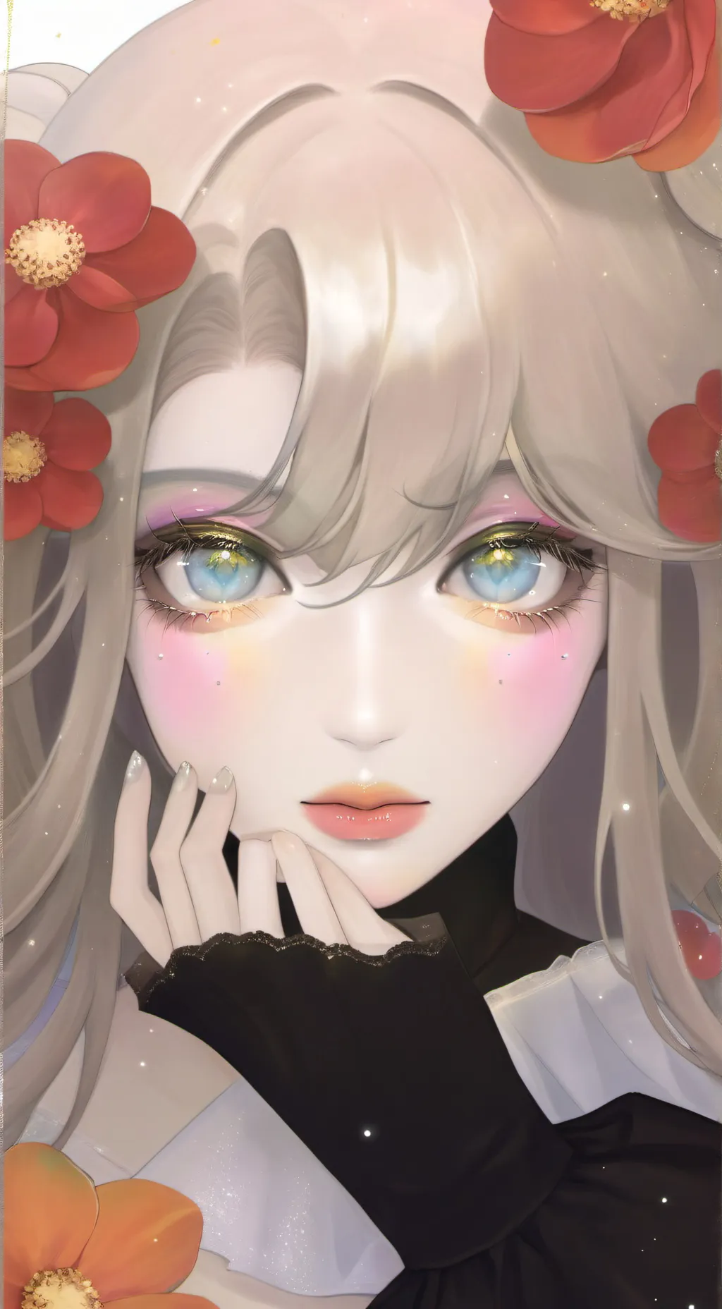 ai character: todoriki 😄💕 background