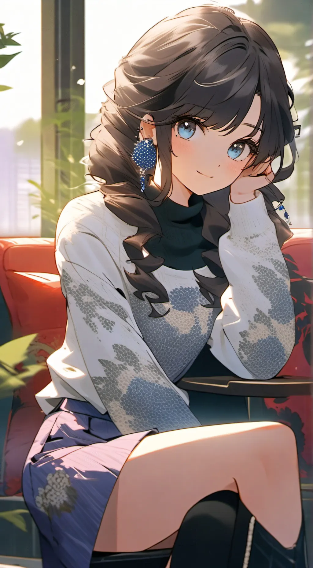 ai character: Lisa  background