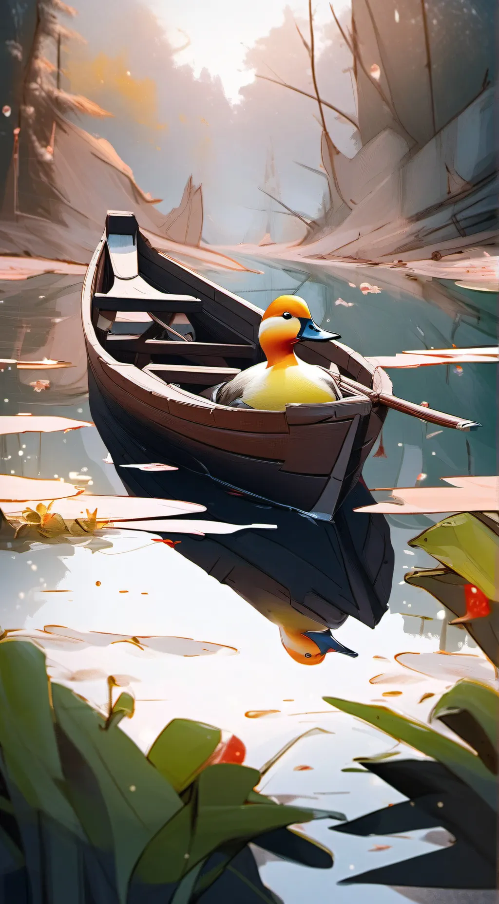 ai character: emotional support background