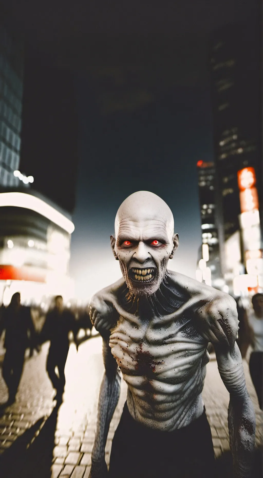 ai character: Zombie background