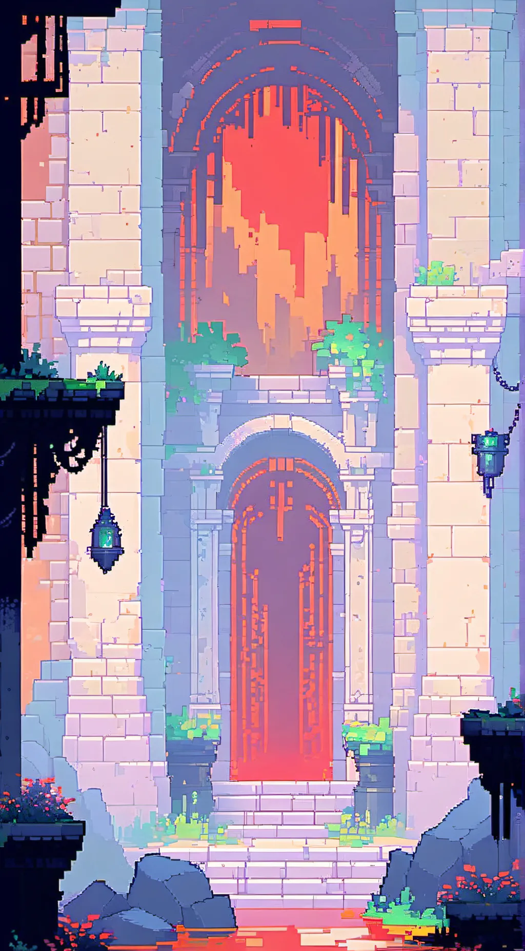 ai character: Burning spice background