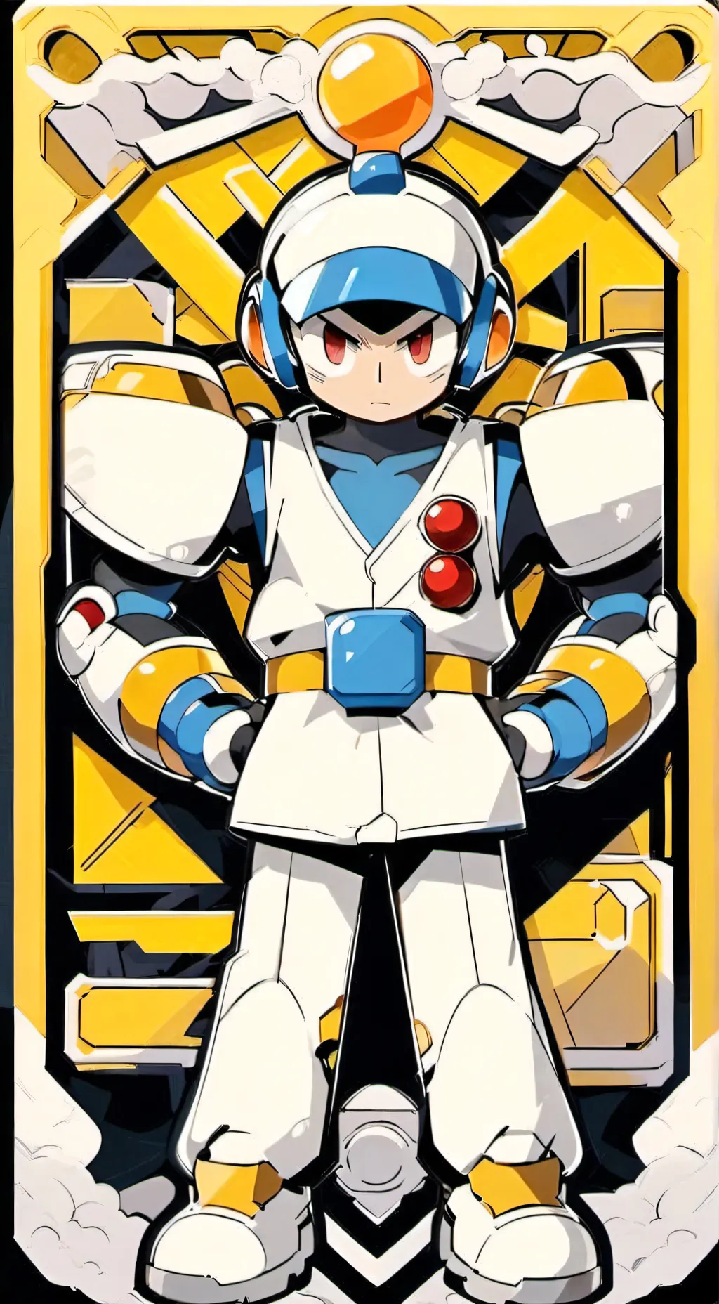 ai character: Air Man background