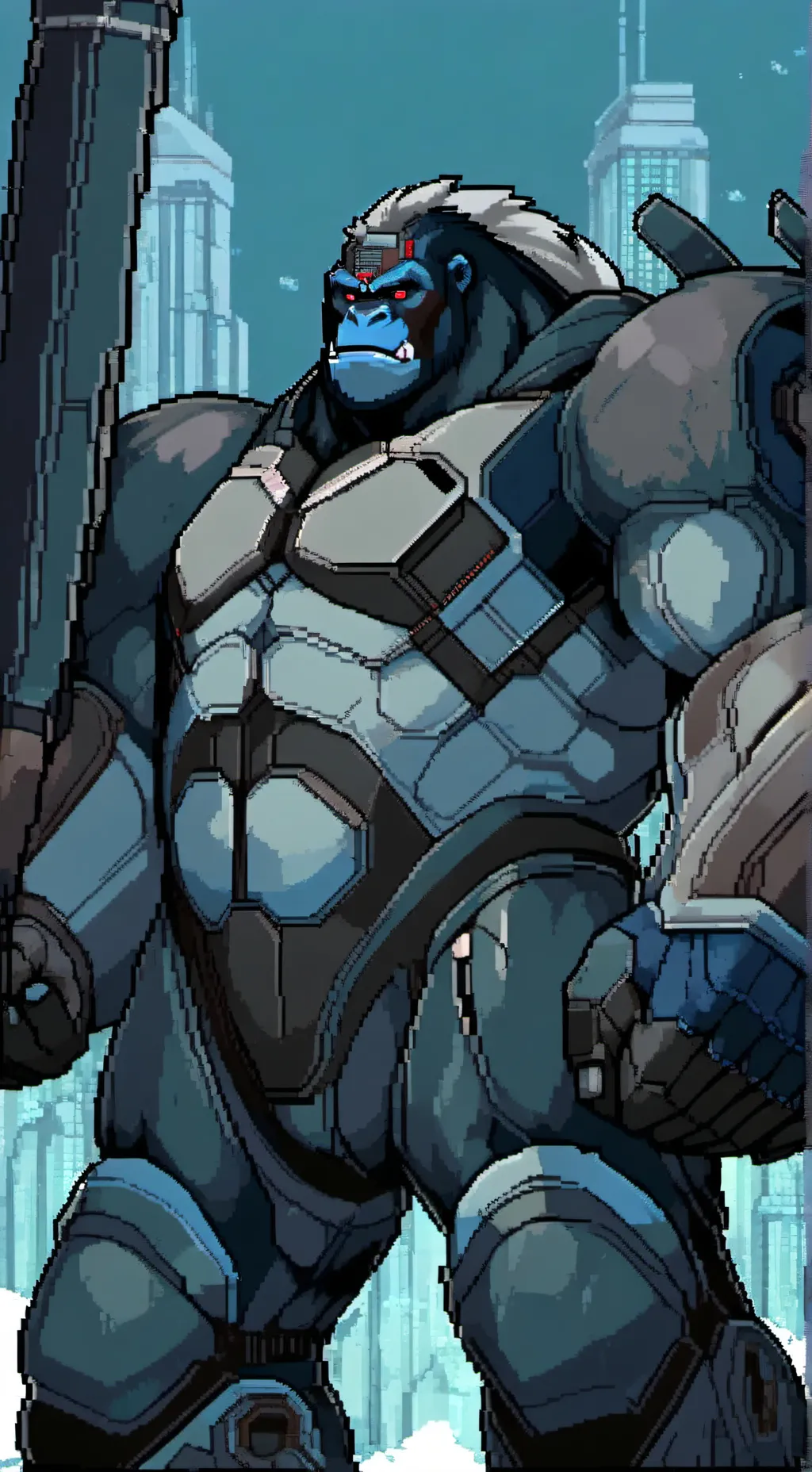 ai character: Optimus primal background