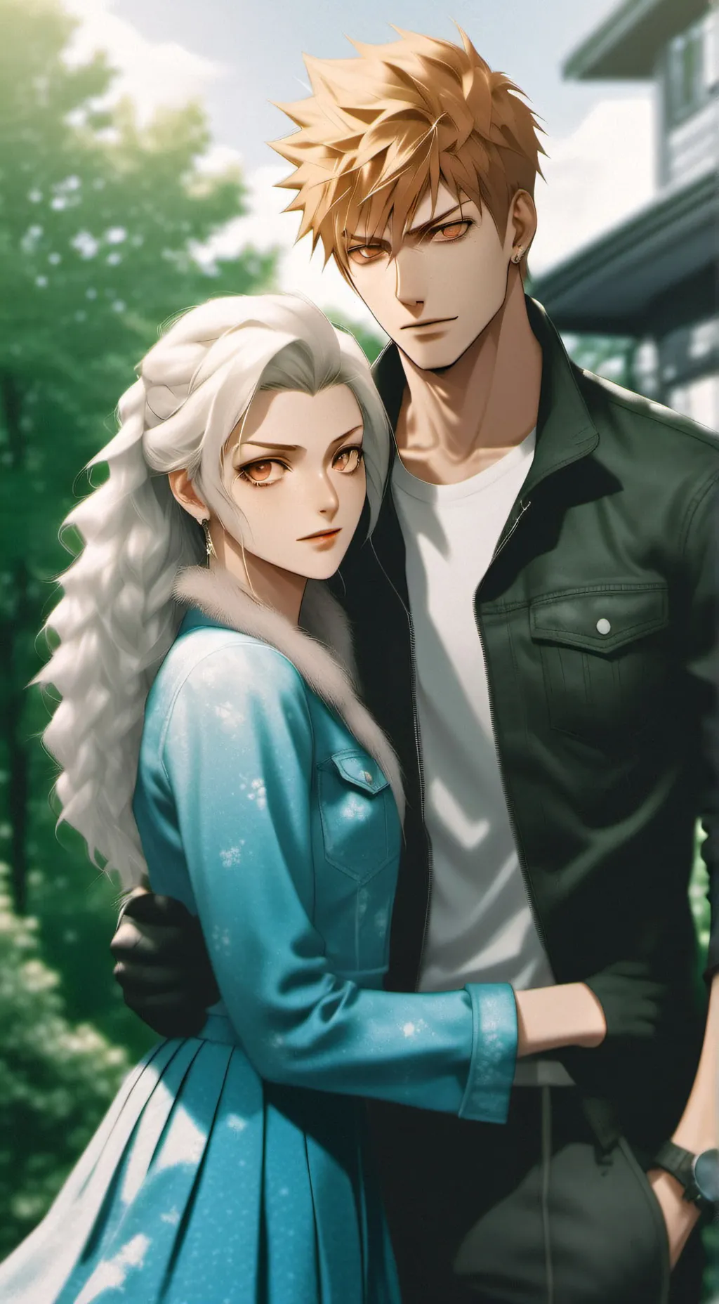 ai character: bakugo background