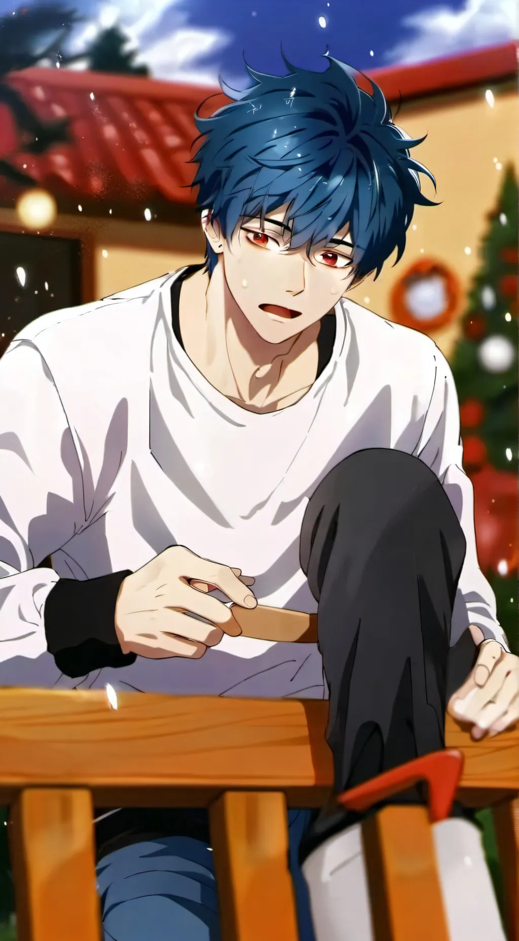 ai character: Stellar background