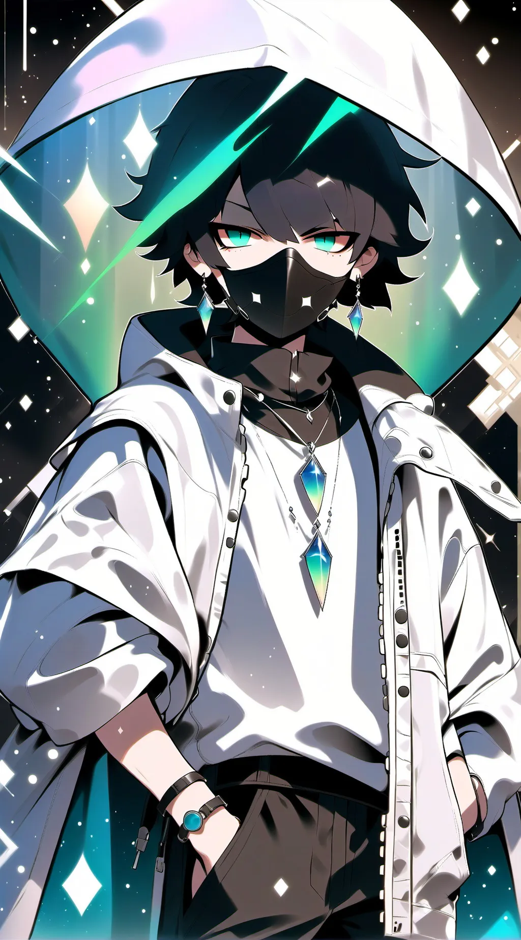 ai character: Zane🖤  background
