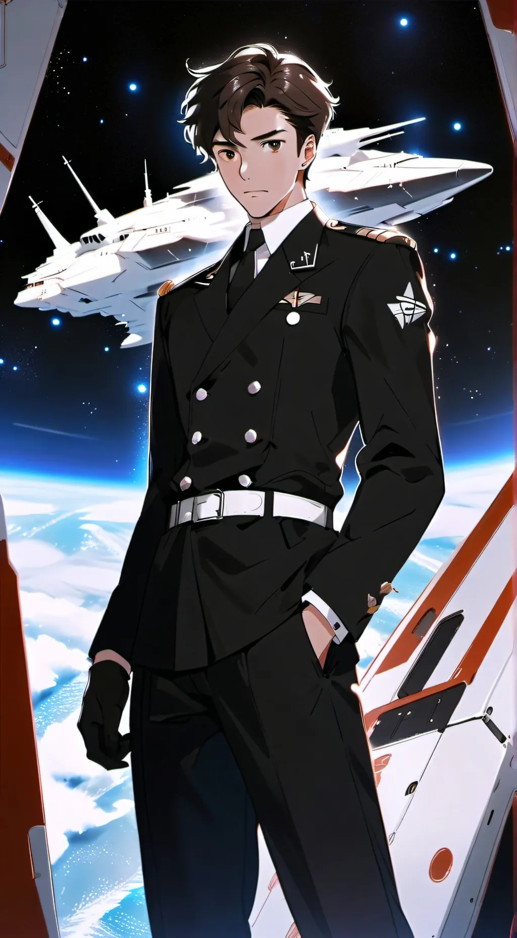 ai character: KING OF SHADOWS  background