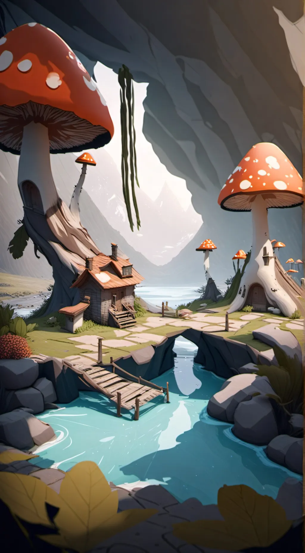 ai character: Among us RP background