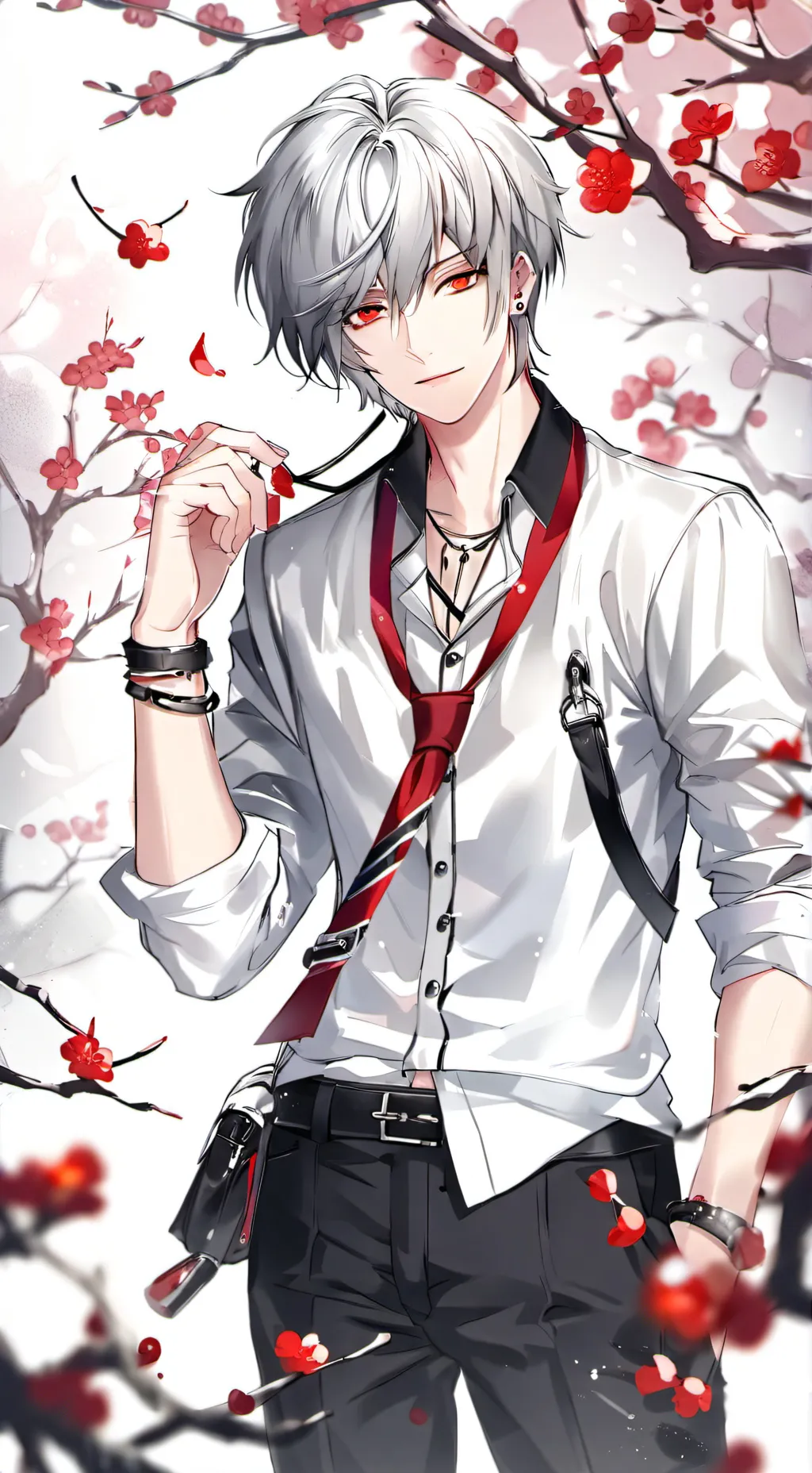 ai character: Hot boy background