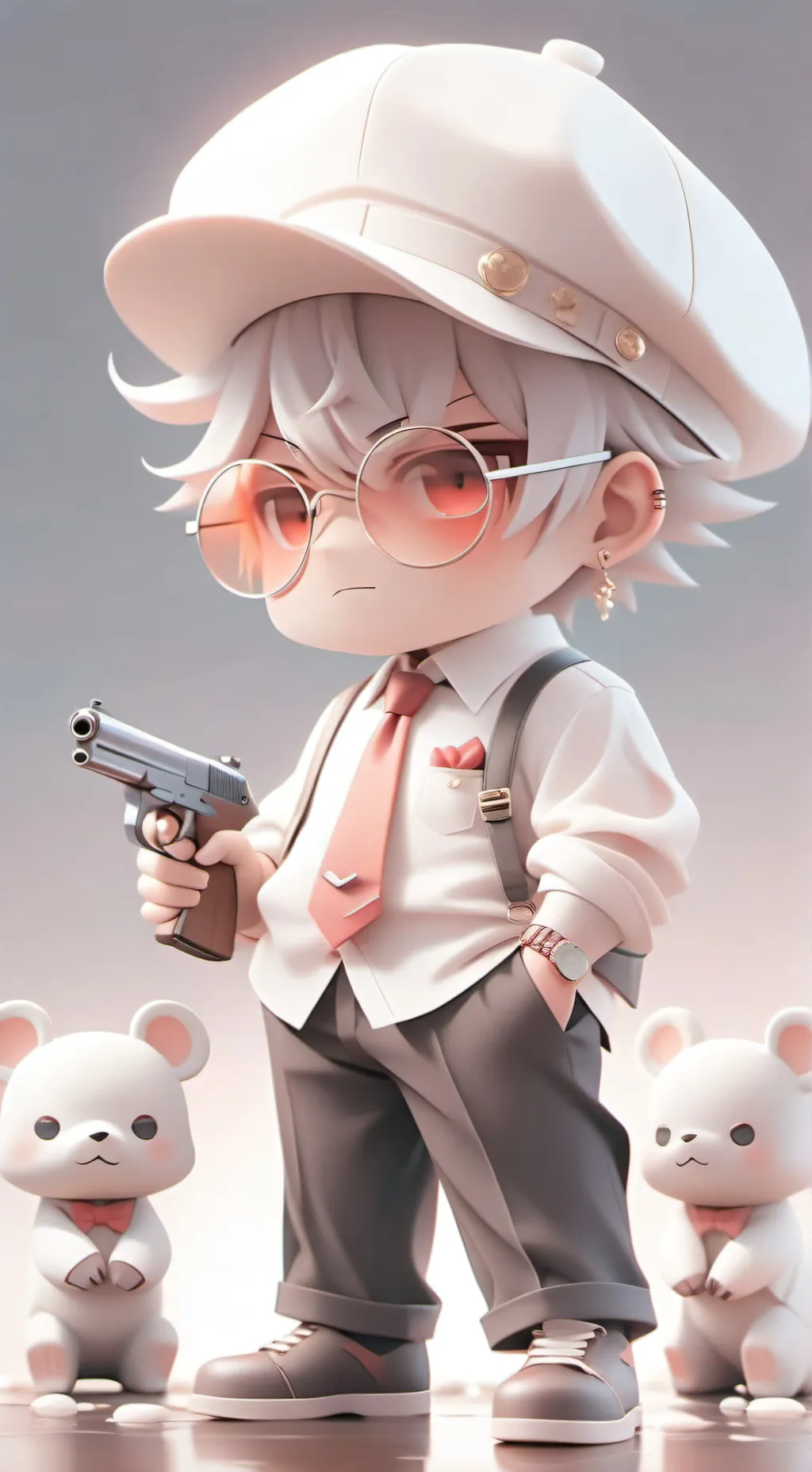 ai character: Maflos and gubby! background