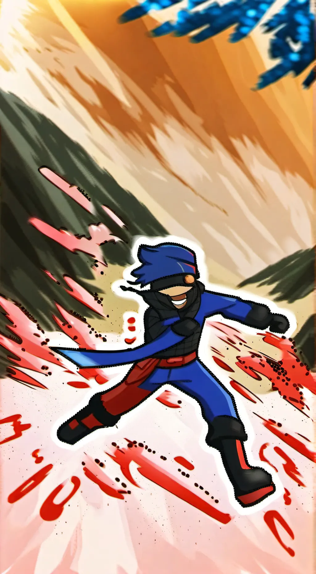 ai character: IDK background