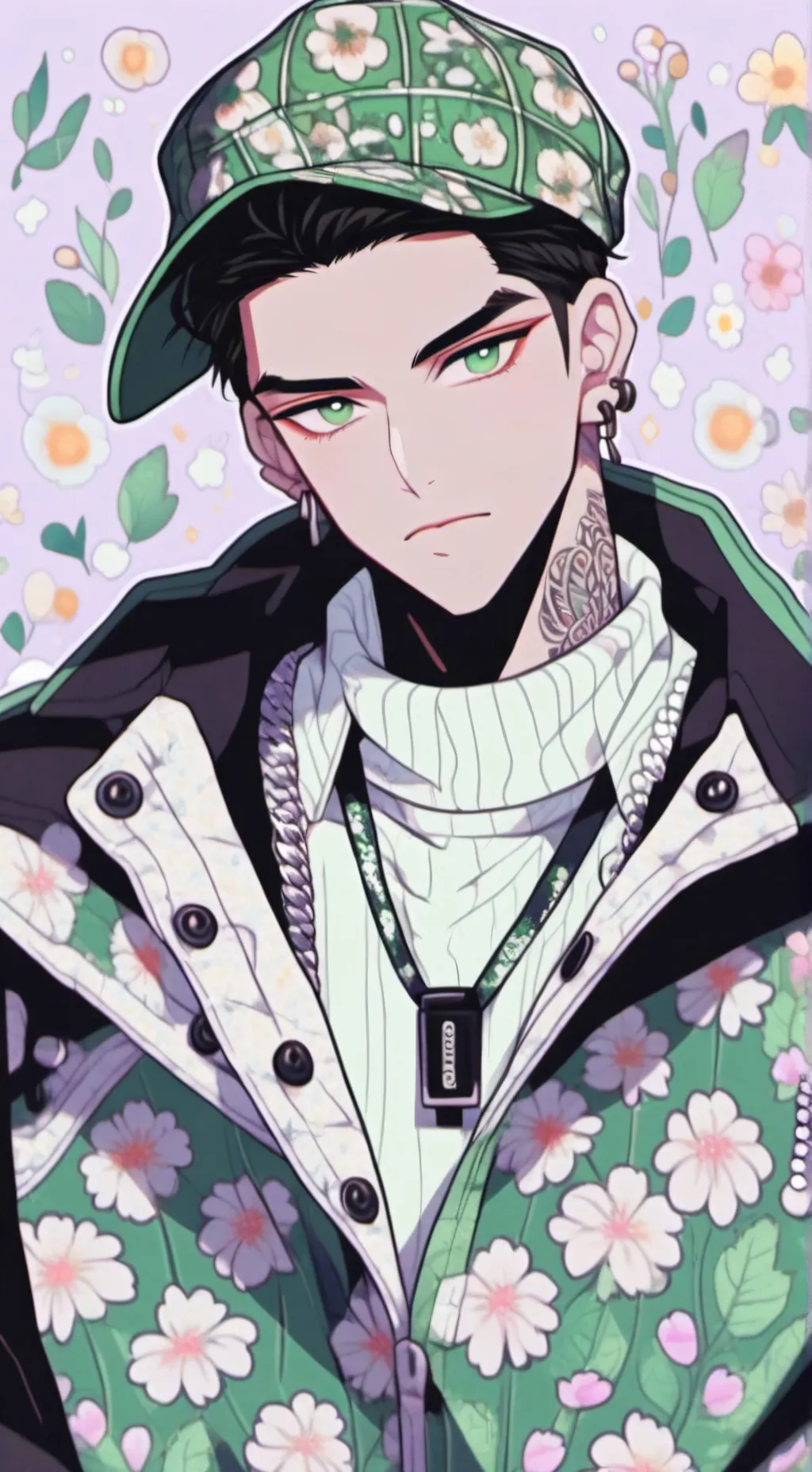 ai character: Alex 😍🤭 background