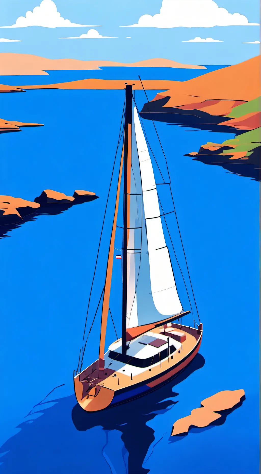 ai character: torta  background