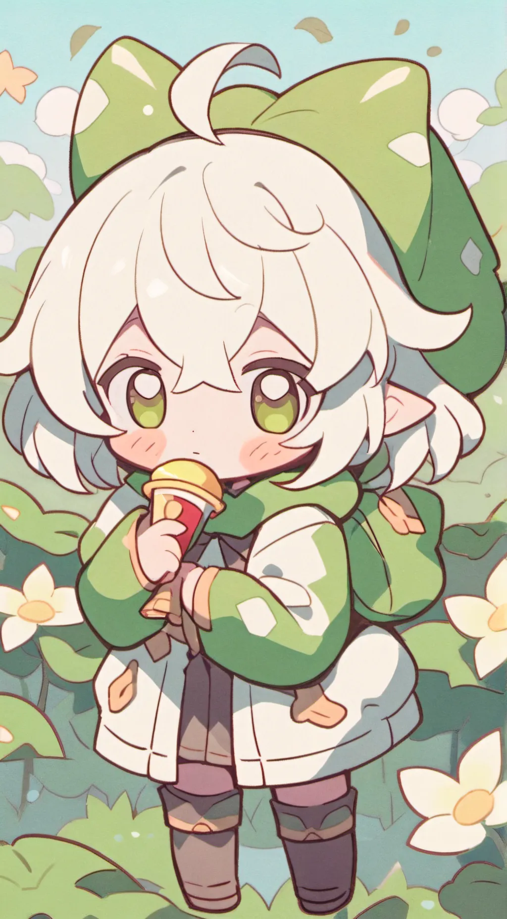 ai character: Камилла  background