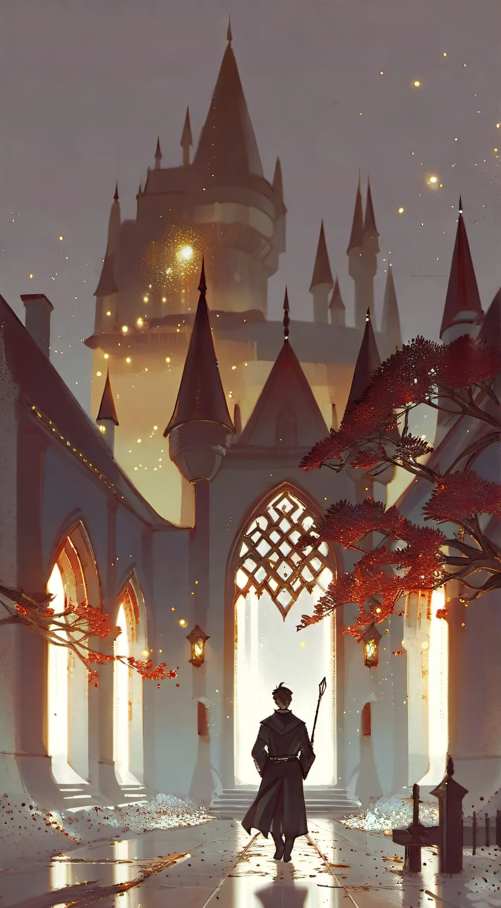 ai character: Hogwarts mystery  background