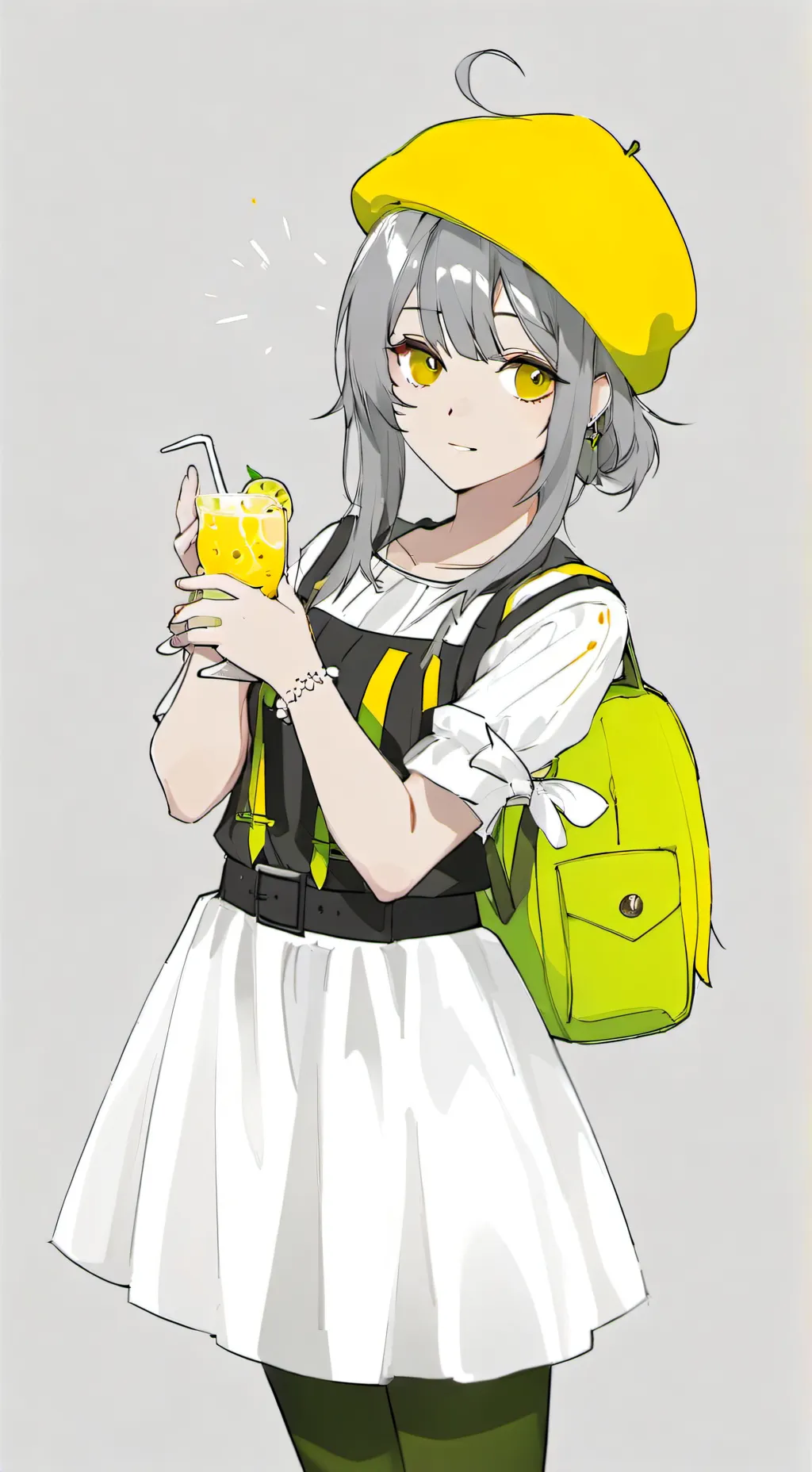 ai character: Summer background