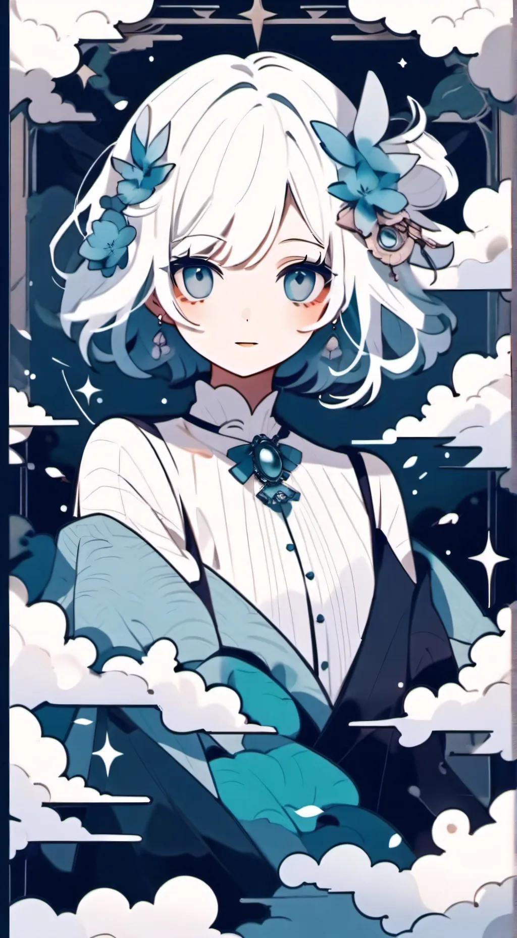 ai character: Shellcleaning!!! background