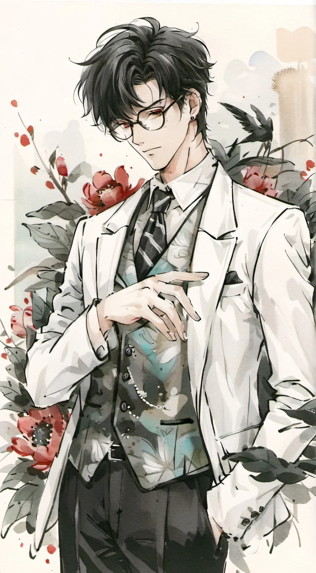 ai character: ◆♡~Thomas~♡◆ background