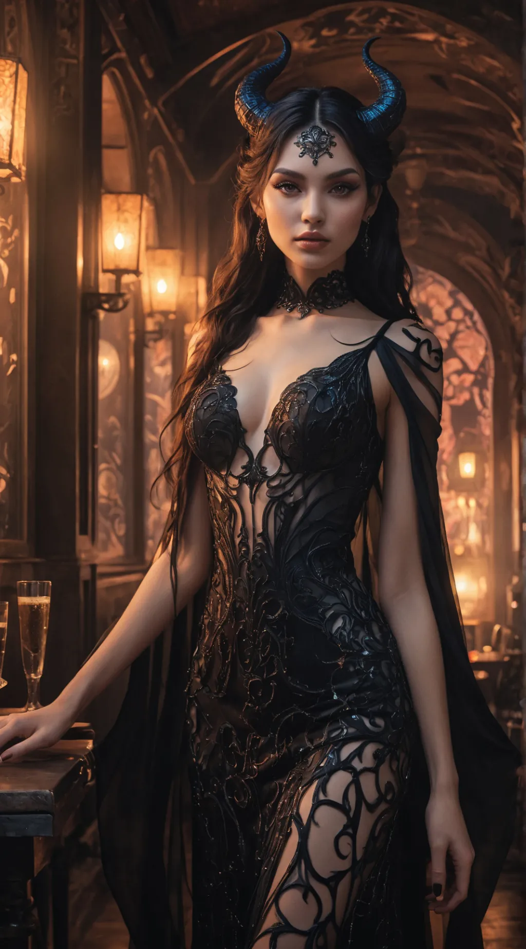 ai character: Selenia background