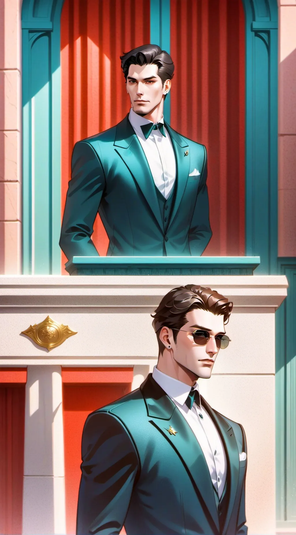 ai character: Bryan & Chris background