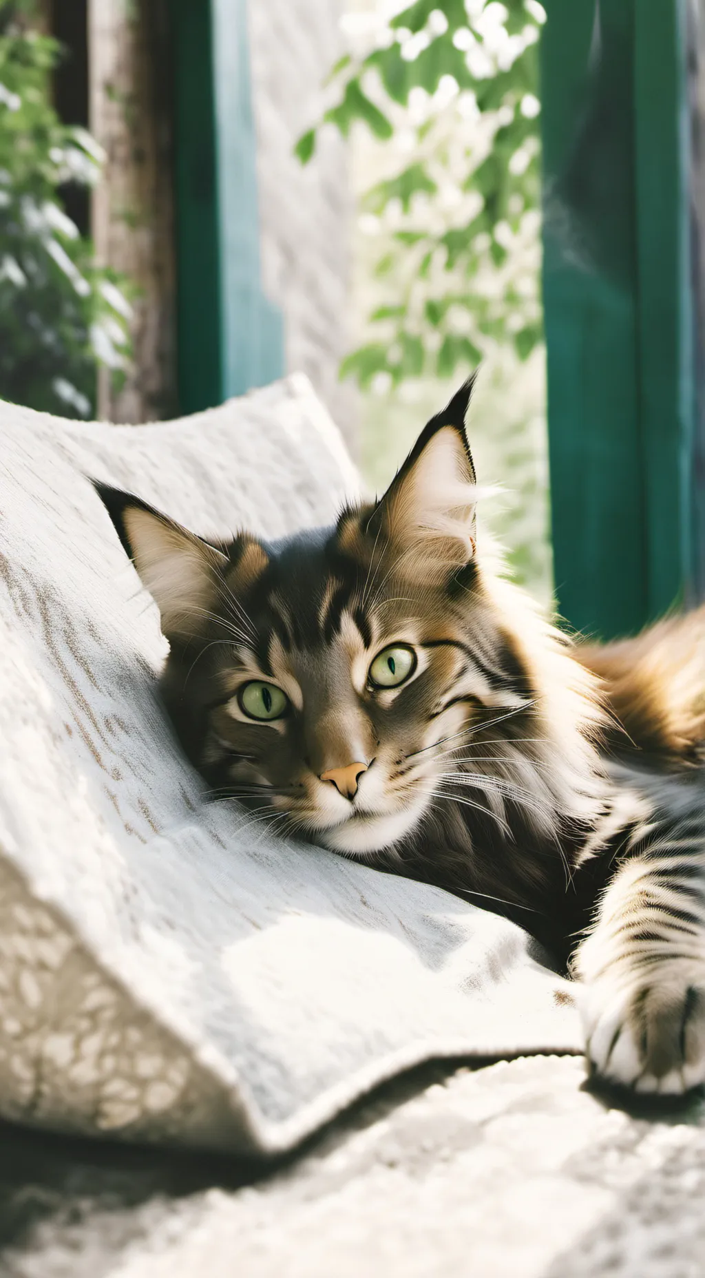 ai character: catnap background