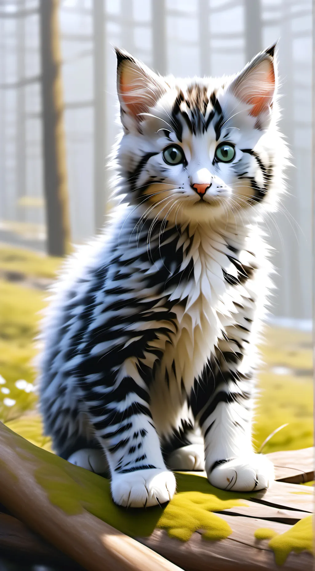 ai character: kitty background