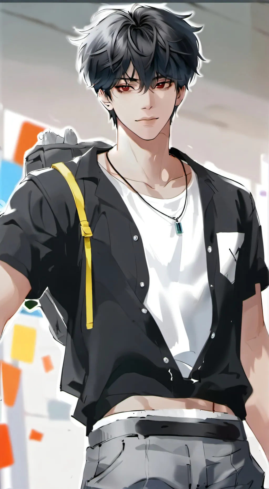 ai character: Axel background