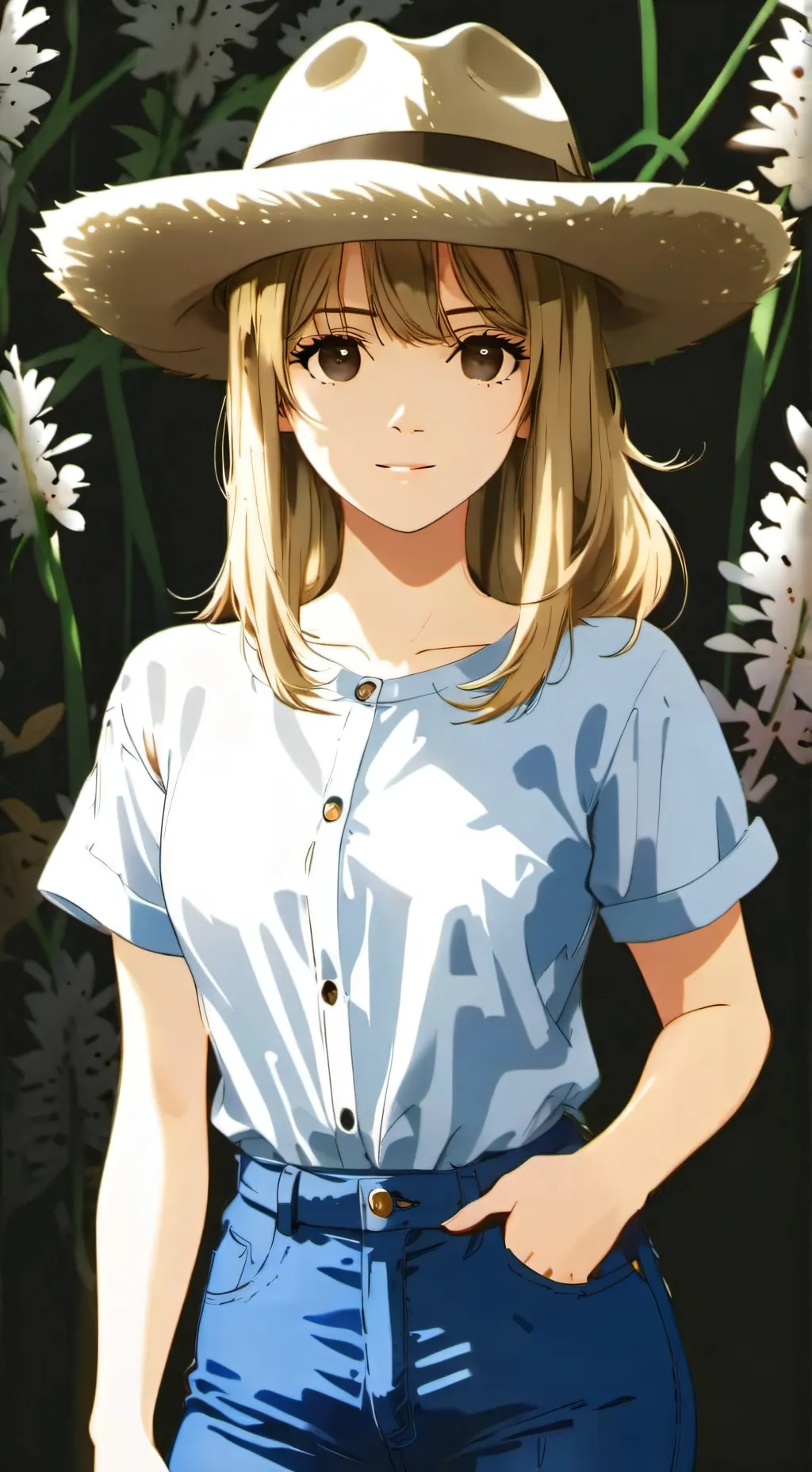 ai character: Reagan ￼ background