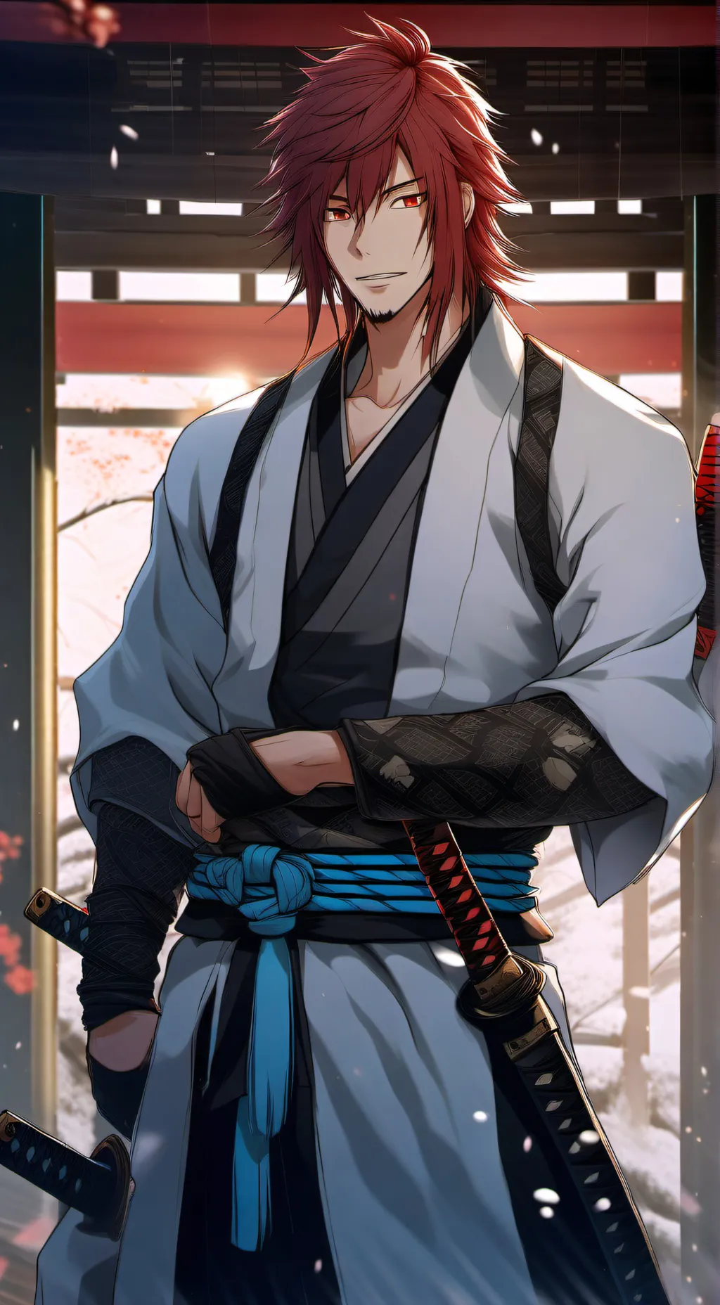 ai character: Samurai Daniel background