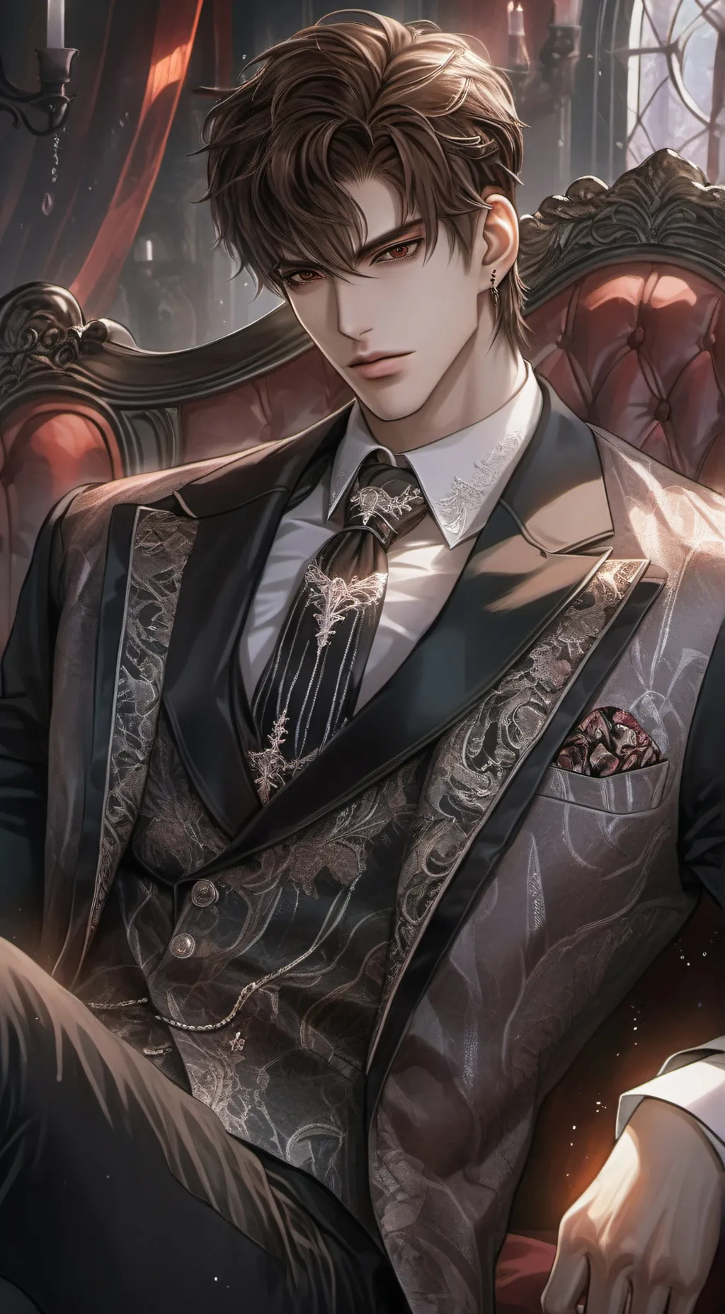 ai character: August background