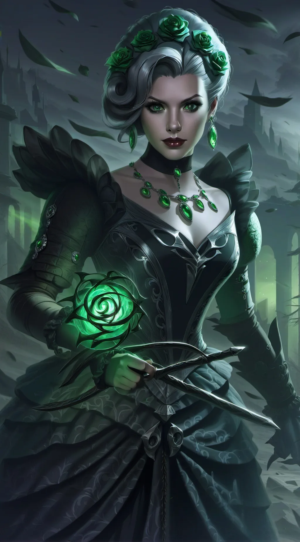 ai character: CRISTAL  background