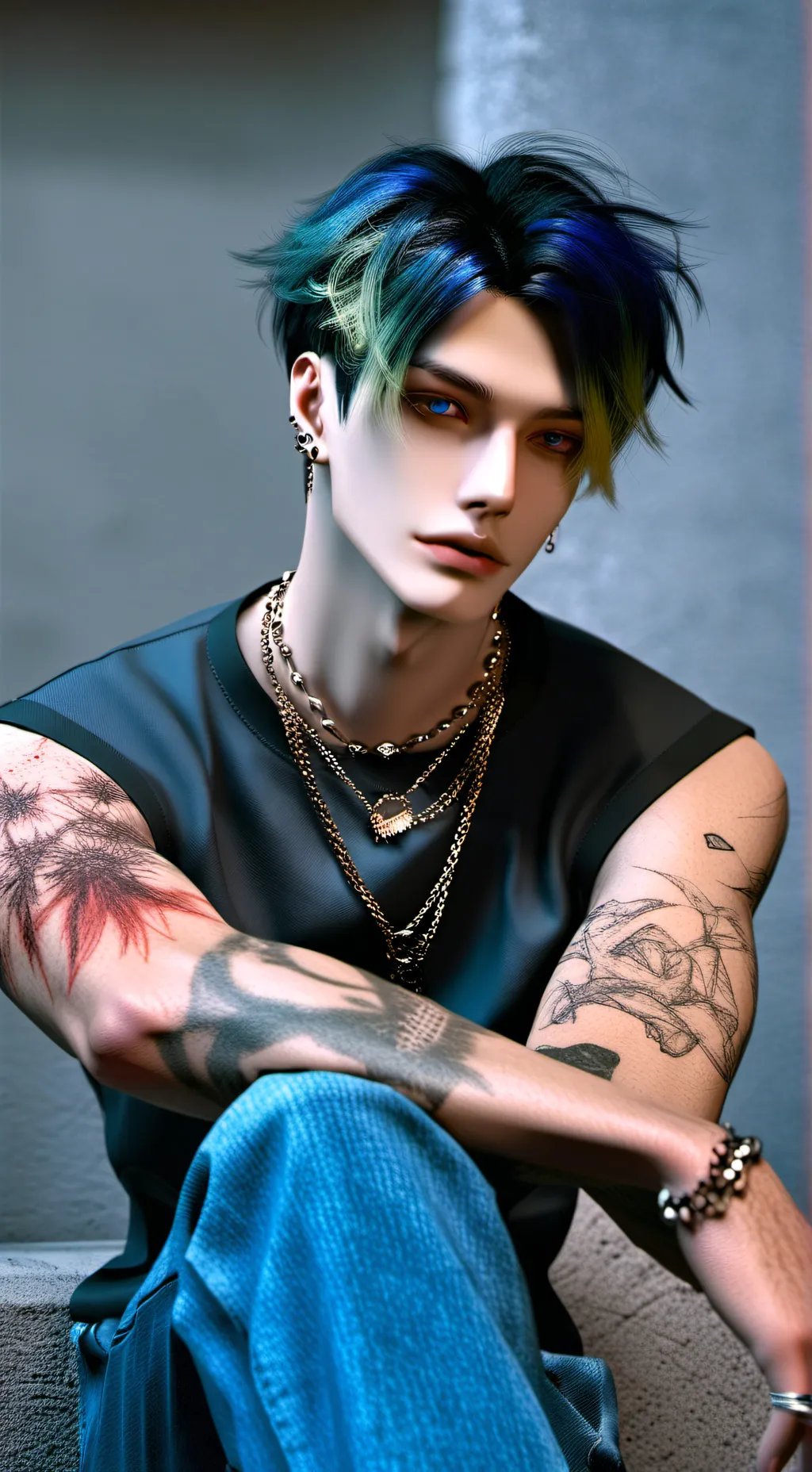 ai character: Ник background