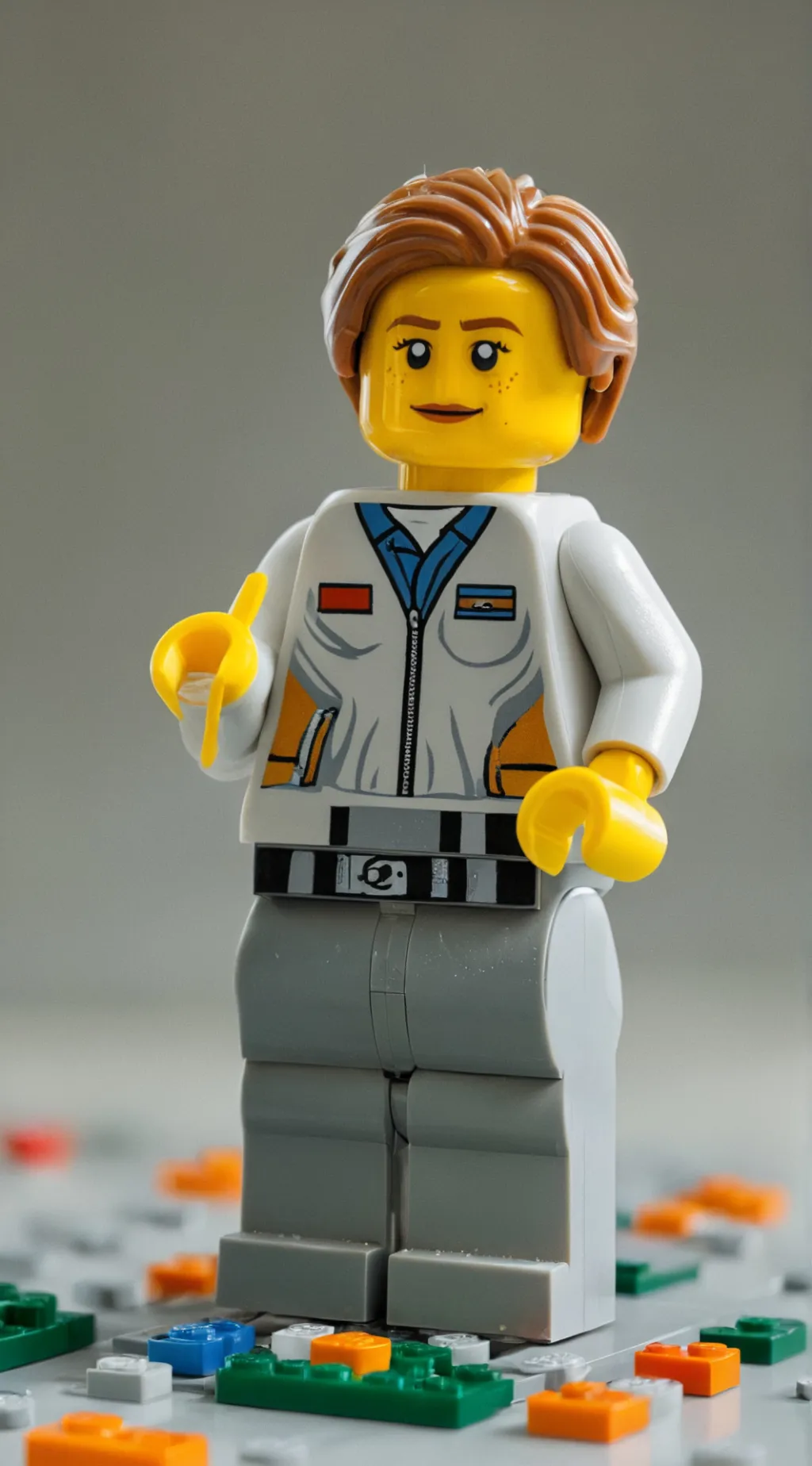 ai character: LEGO 🎮 background