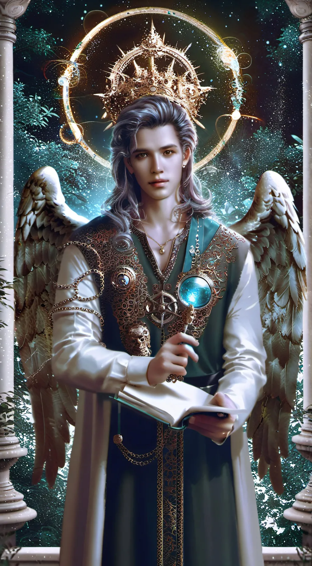 ai character: Dr. Angel background