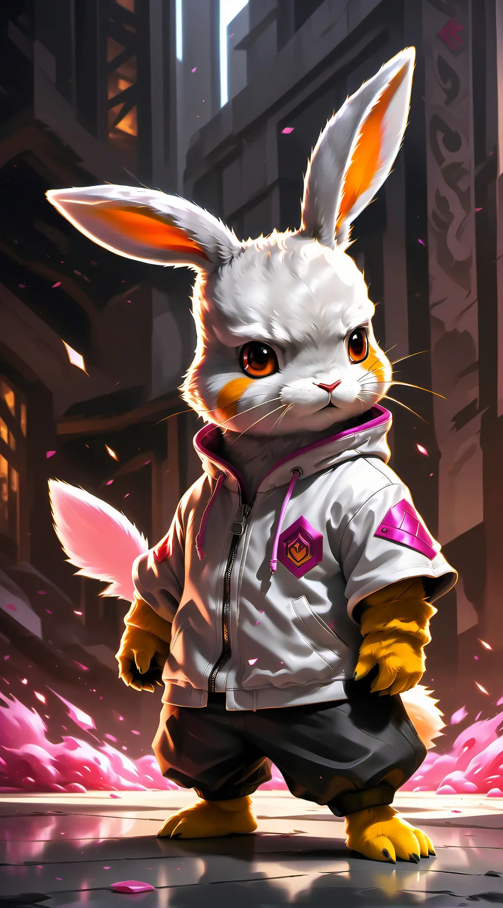 ai character: circo digital  background