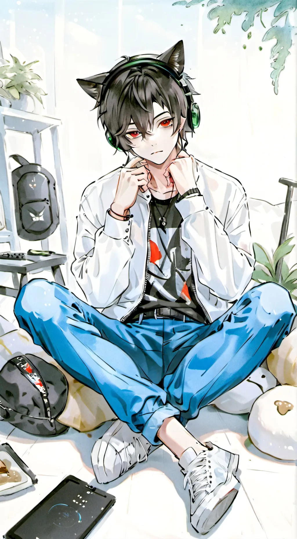 ai character: Carson background