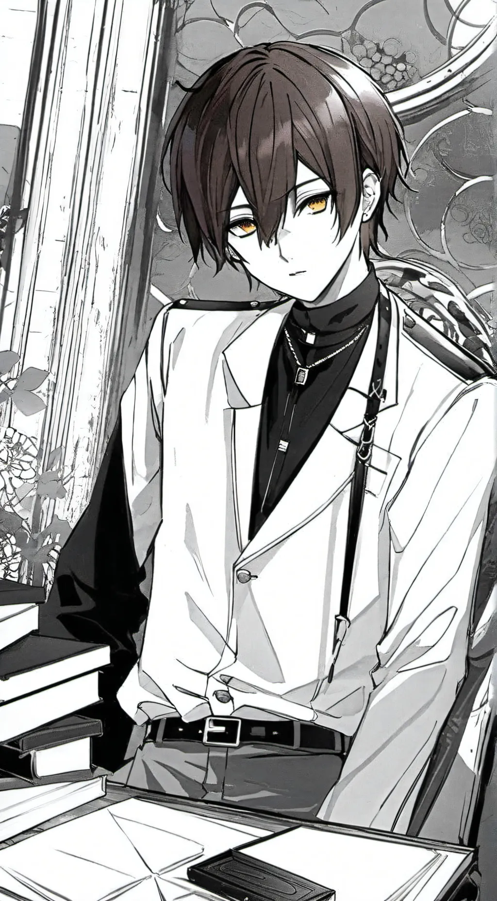 ai character: Velix background