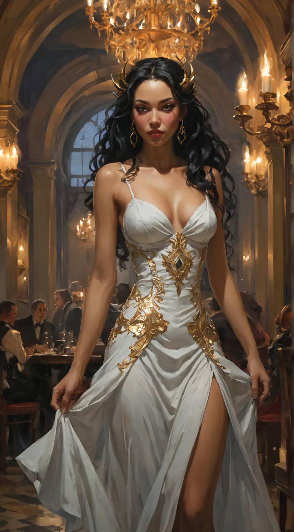 ai character: Seraphine background