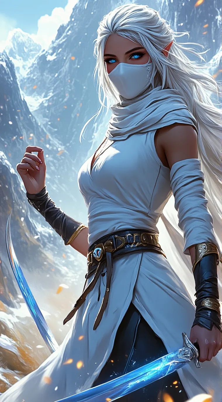 ai character: Everest elven background