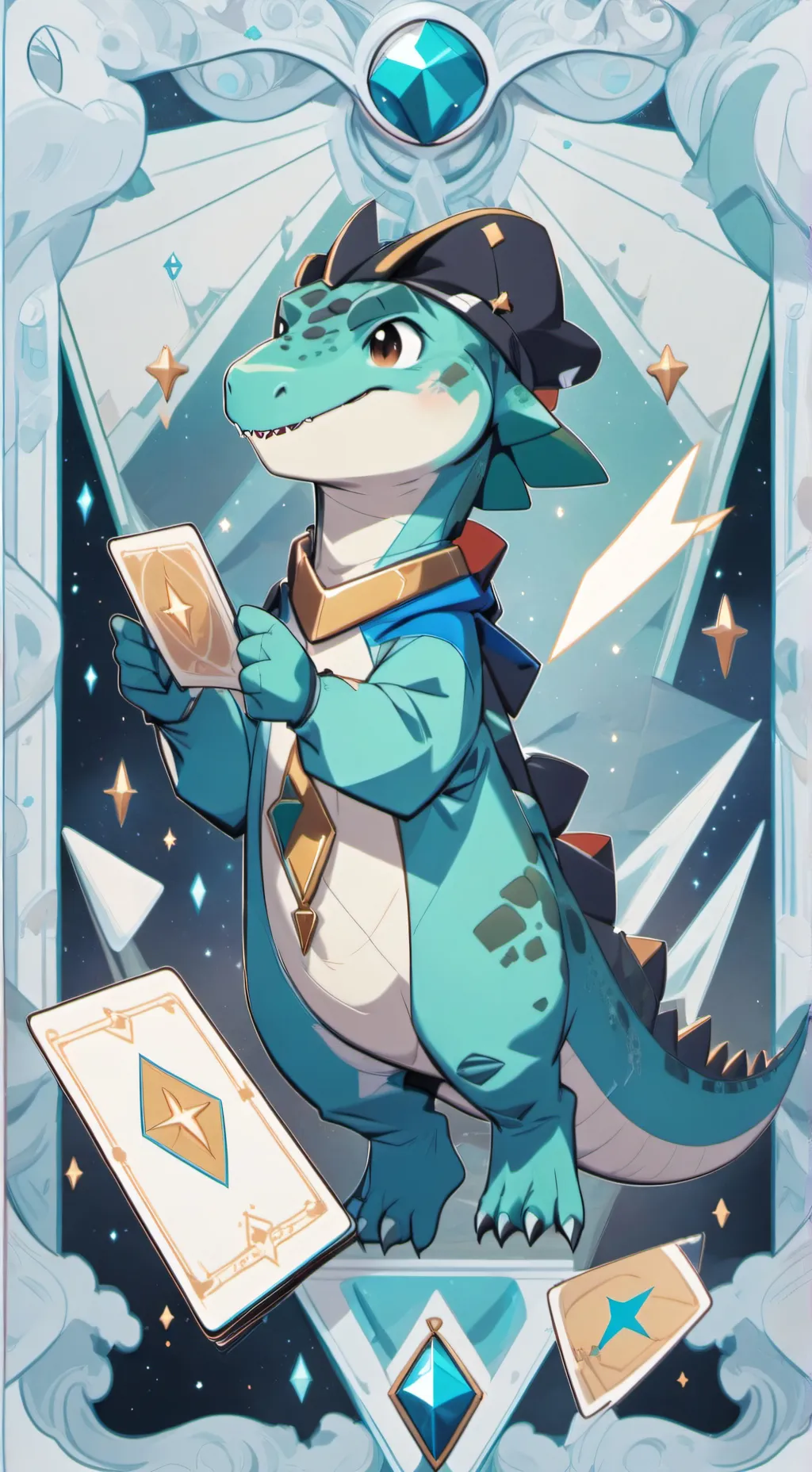 ai character: SC clap you background