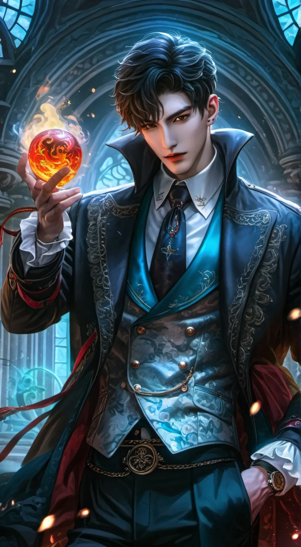 ai character: Henry  background