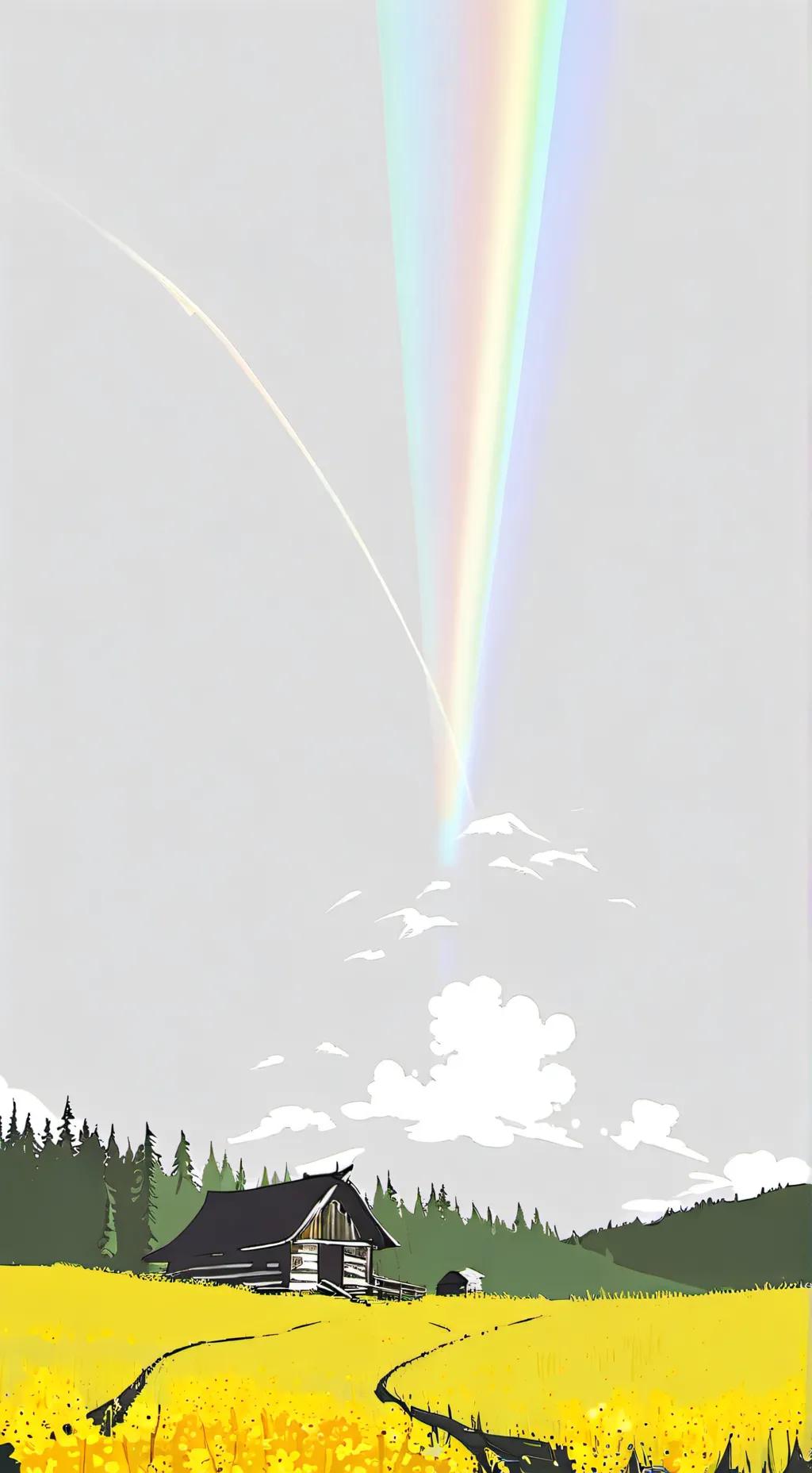 ai character: 🌈Dandy’s world!🌈 background