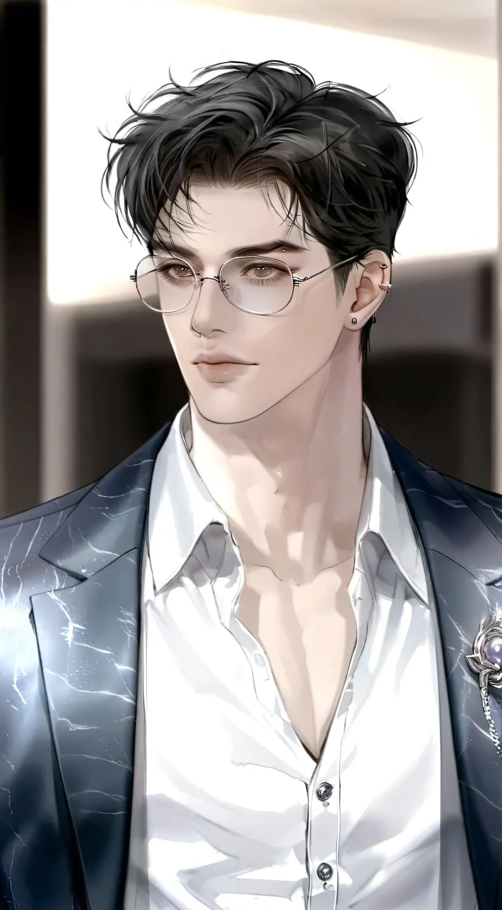 ai character: LIAM  background