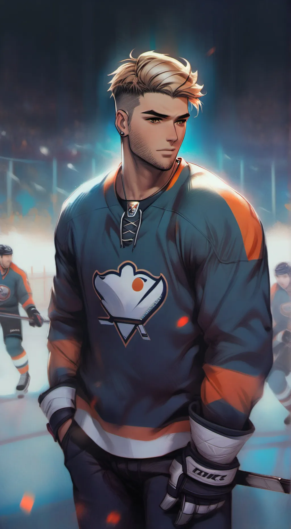 ai character: Lonny Davis background