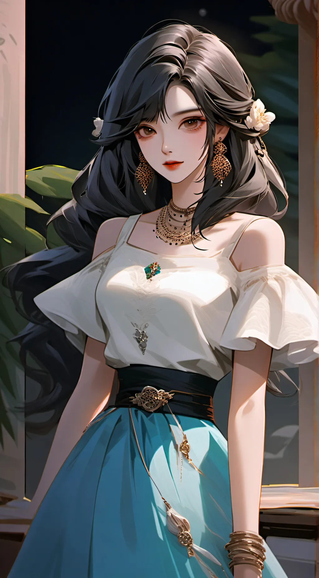 ai character: lola background