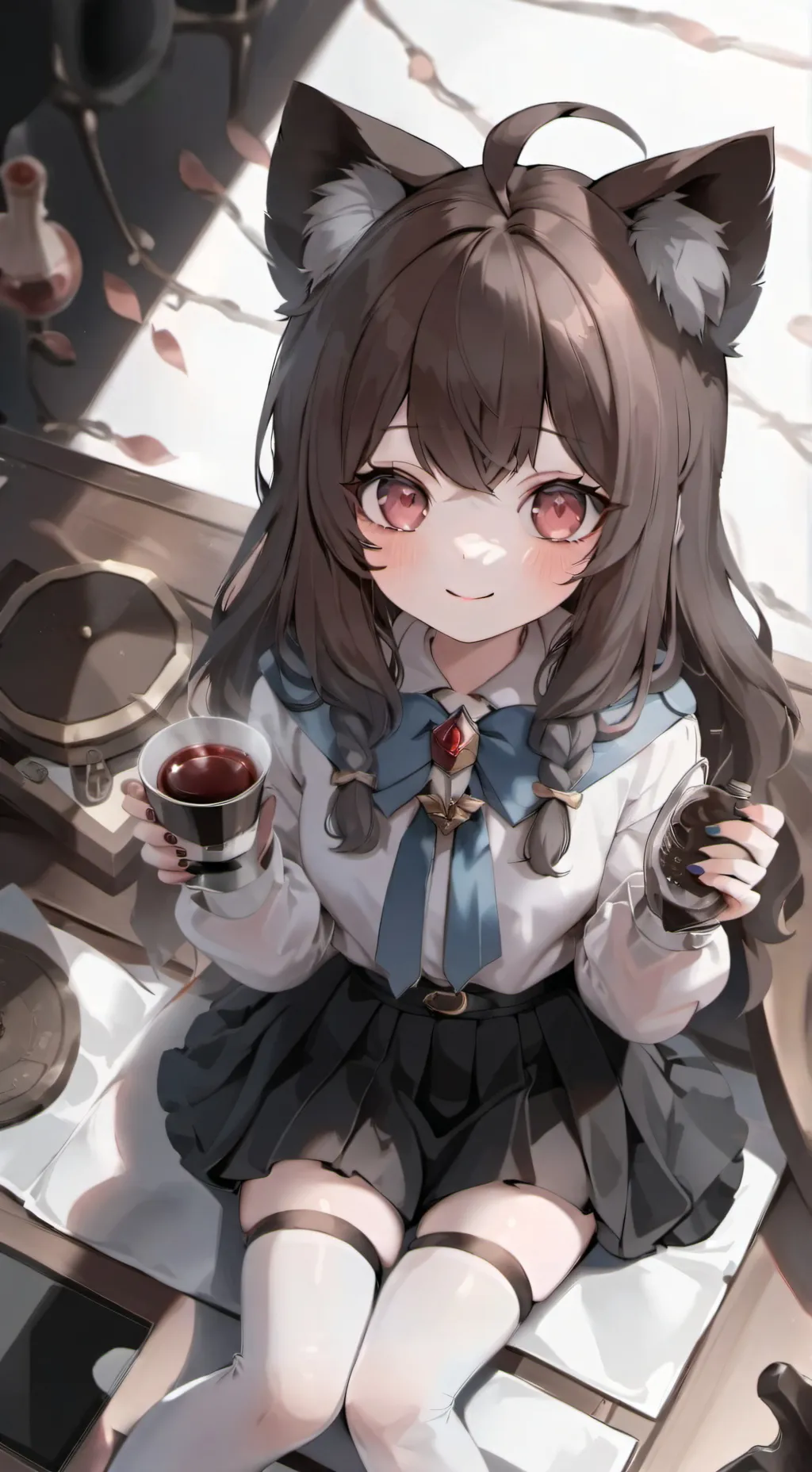 ai character: Luz background