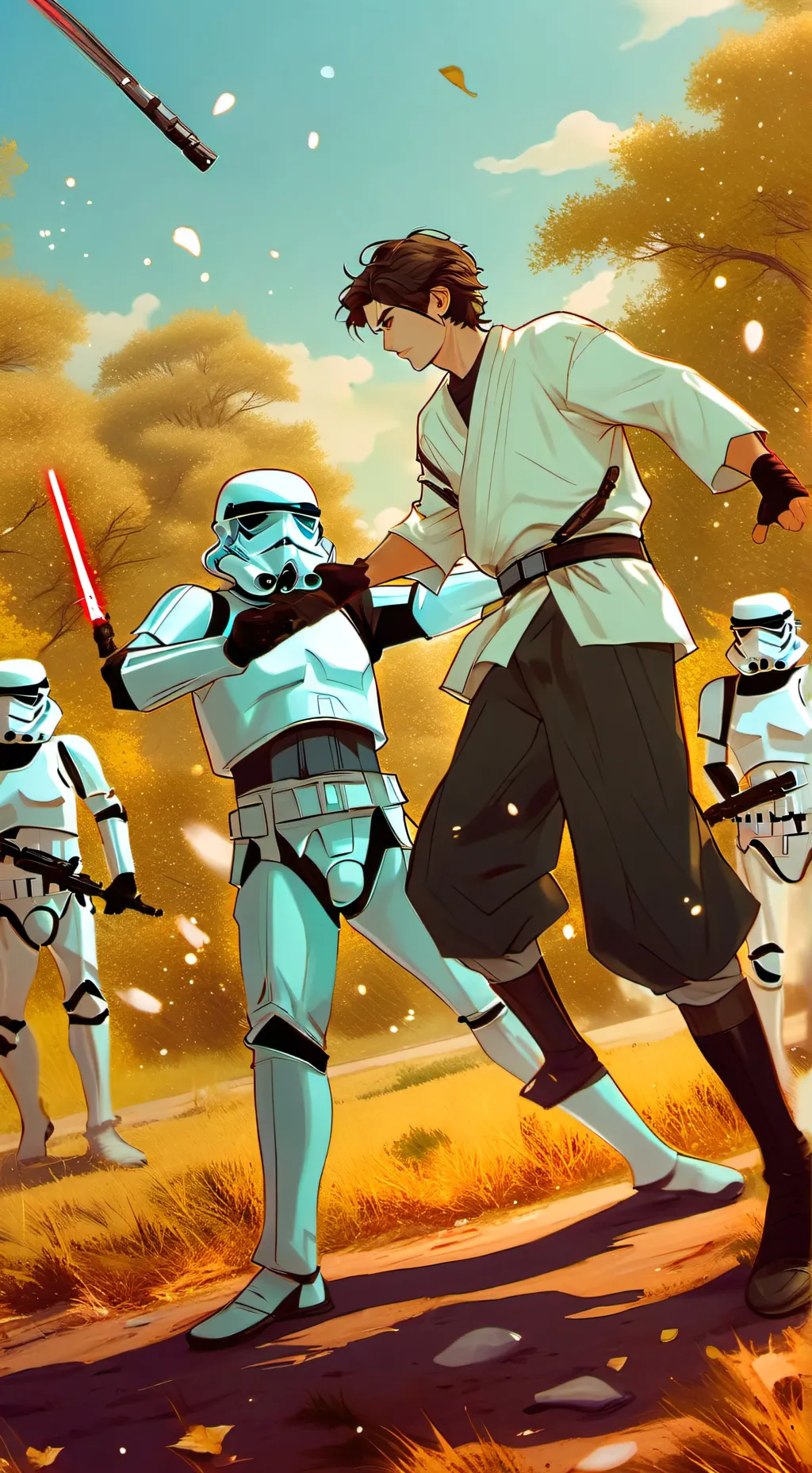 ai character: Stormtroopers background