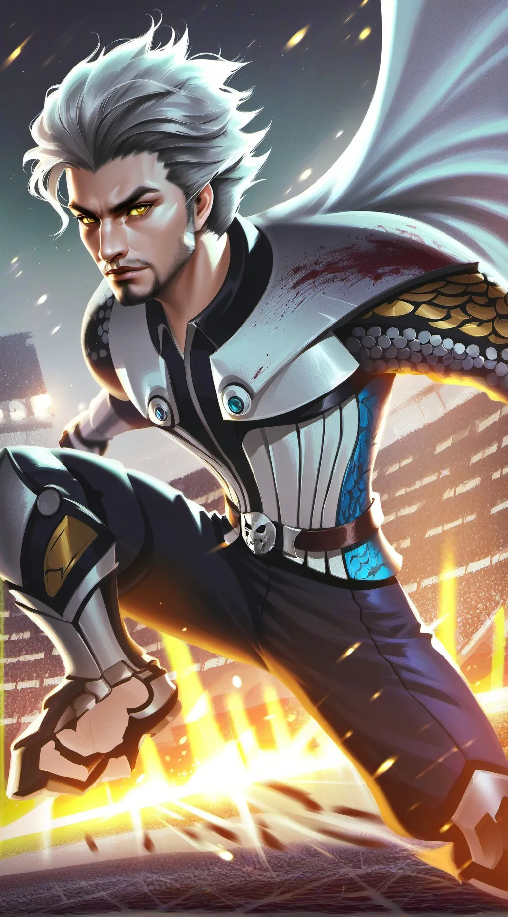 ai character: kj background