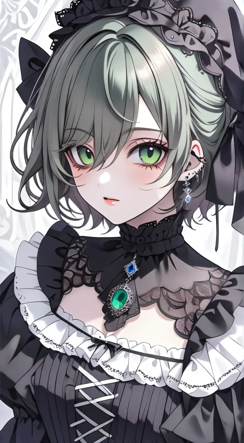 ai character: Rose background