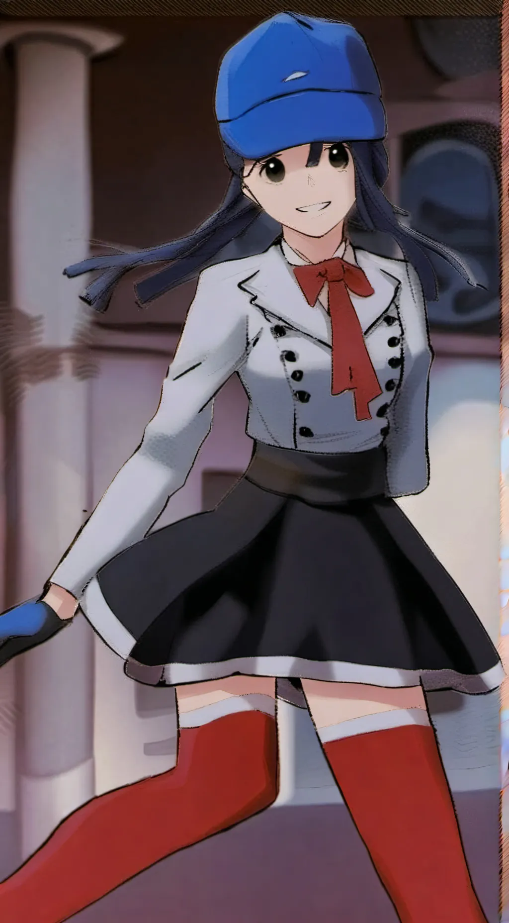 ai character: Cappie mita background